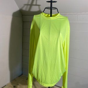 Neon Green long sleeve tee